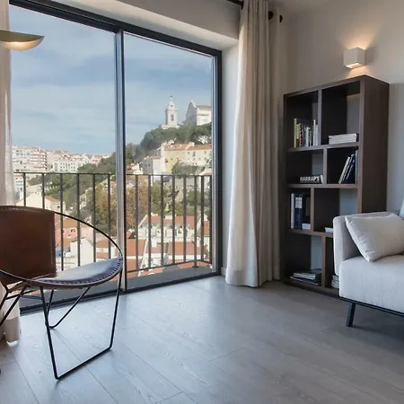 Modern With View Near Castelo De São Jorge * Lissabon